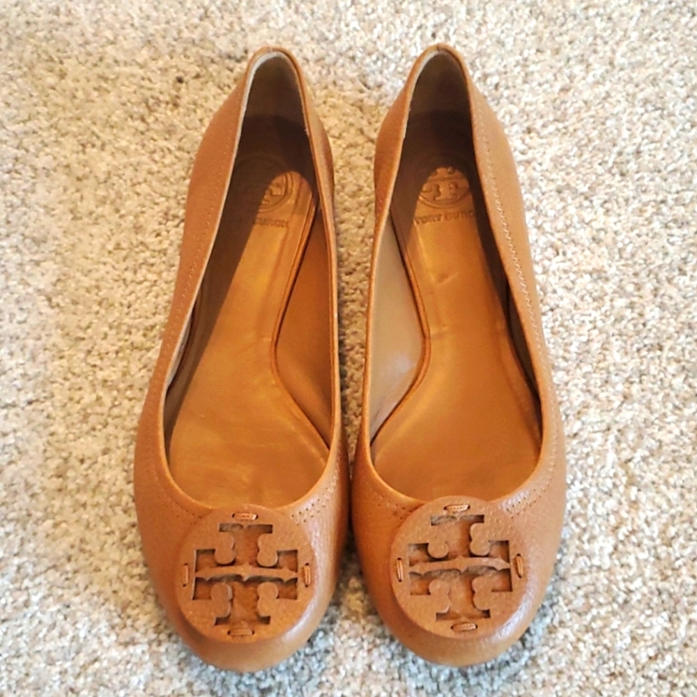 Tory Burch Tan Flats